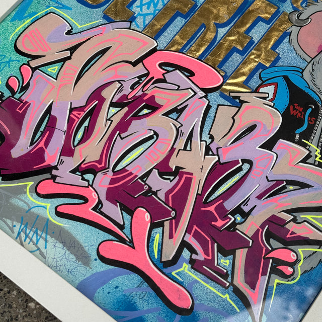 LAMINA ORIGINAL  "25 AÑOS WM"