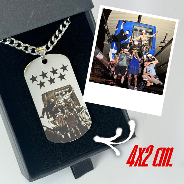 "MINI WARRIOR CHAIN" (personalizada)