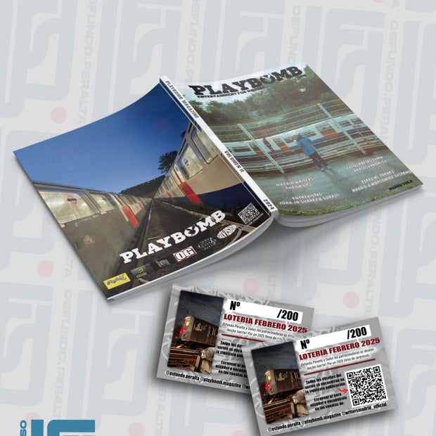 Revista "Playbomb"+2 Boletos